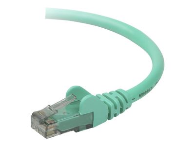 Belkin Snagless CAT5E Patch Cable * RJ45M/RJ45M; 25 GREEN ( A3L791b25-GRN-S )