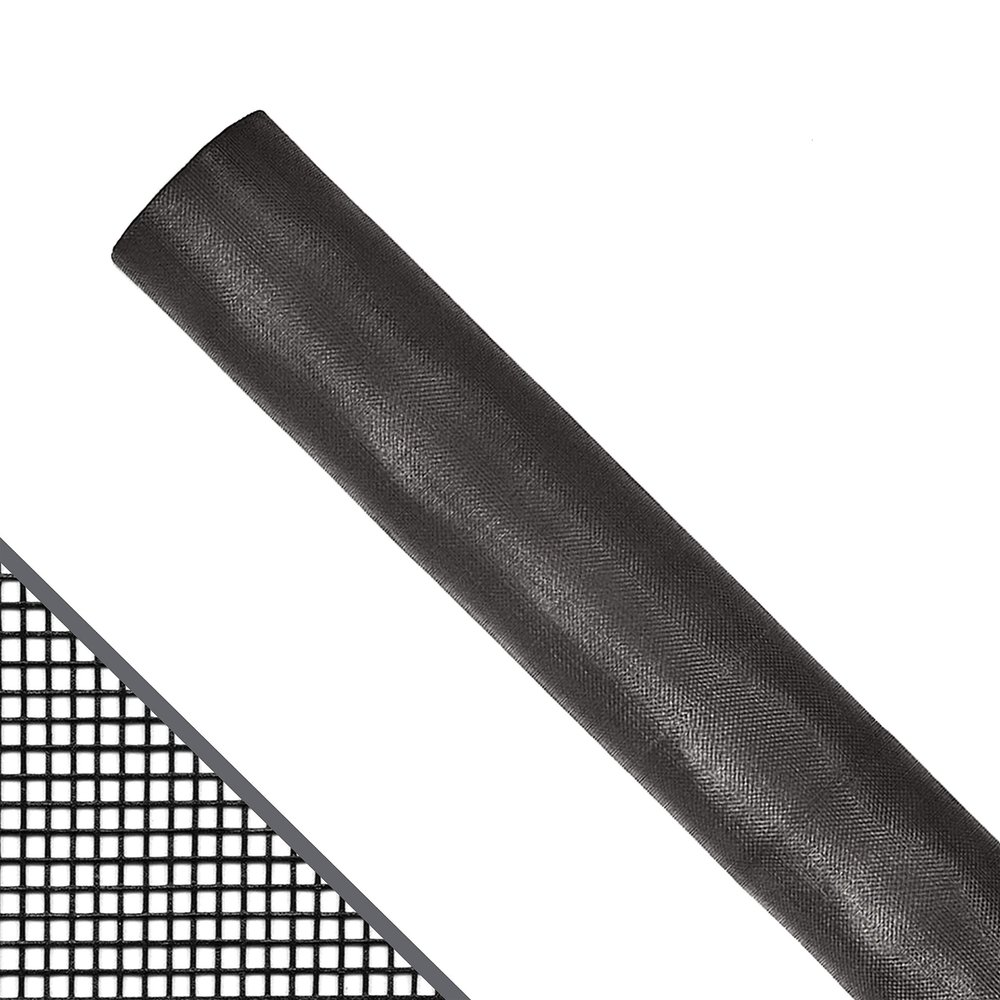 Saint-Gobain ADFORS Standard Screen, 36 Inches x 100 Foot Roll -Replacement Screen for Windows and Doors - Charcoal