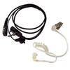 2X HQRP 2 Pin Acoustic Tube Earpiece Headsets Mic Compatible with ICOM IC-F4S, IC-F4SR, IC-F4TR, IC-FS25R + HQRP Sun Meter view 3