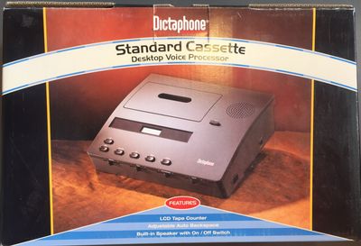 Dictaphone 2740 Standard Cassette Transcription Transcriber Machine