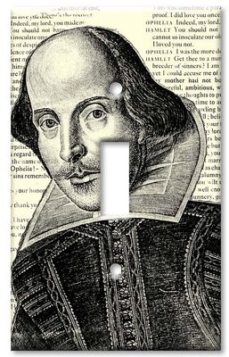 Art Plates - Shakespeare Switch Plate - Single Toggle