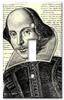 Art Plates - Shakespeare Switch Plate - Single Toggle view 1