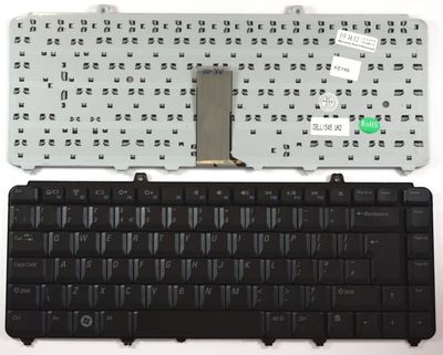 Keyboards4Laptops UK Layout Black Replacement Laptop Keyboard Compatible with Dell NSK-D930U