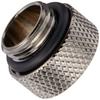 Bitspower G1/4" Male to Female Extender Fitting, 7.5mm, Black Sparkle view 1