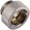 Bitspower G1/4" Male to Female Extender Fitting, 7.5mm, Black Sparkle view 2