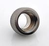 Bitspower G1/4" Male to Female Extender Fitting, 7.5mm, Black Sparkle view 4
