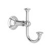 Newport Brass 34-13 Double Robe Hook for the Aylesbury and Jacobean Collections, Antique Nickel view 1