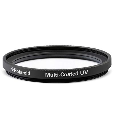 Polaroid Optics 82mm UV Filter | Protective Ultraviolet Filter Absorbs Haze, Improves Images & Shields Lens from Atmospheric Damage | Slim Multi-Coated Glass