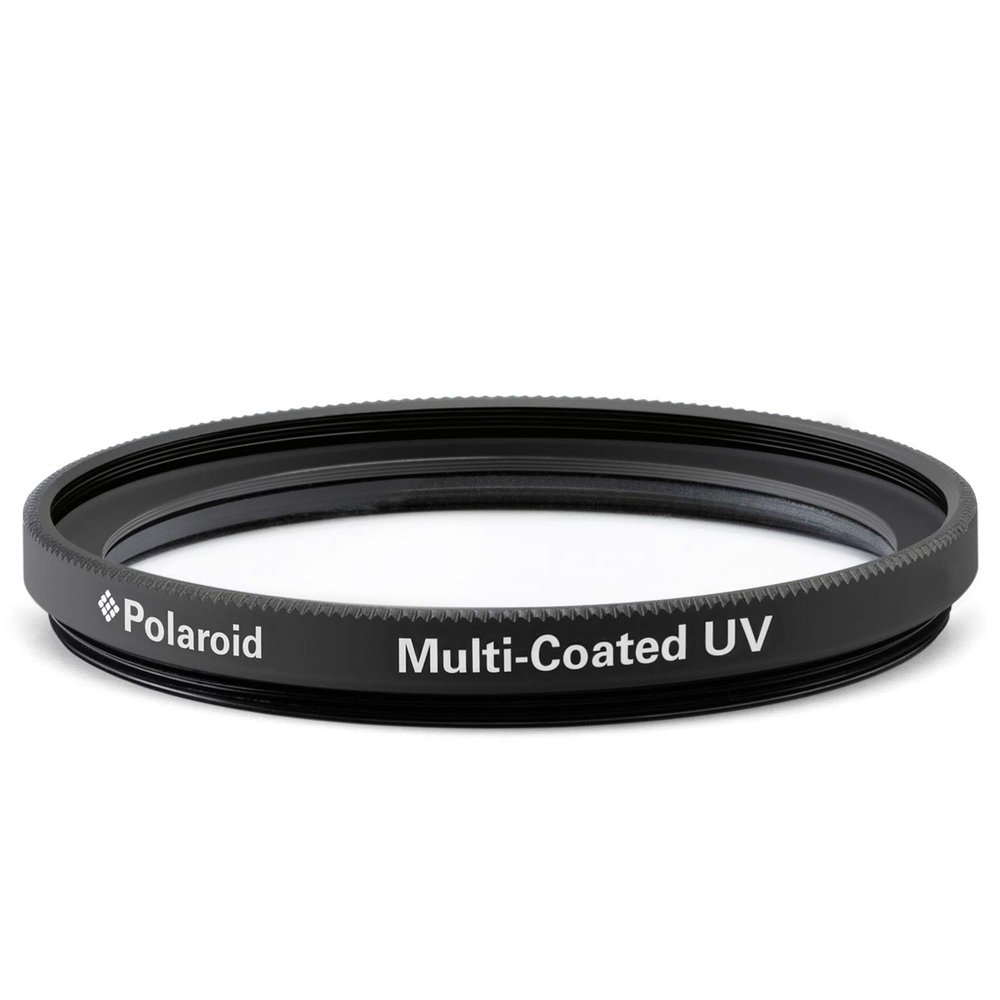 Polaroid Optics 82mm UV Filter | Protective Ultraviolet Filter Absorbs Haze, Improves Images & Shields Lens from Atmospheric Damage | Slim Multi-Coated Glass