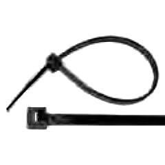 Pico 7077A 11" 50 lbs Black Nylon Tie Wrap 500 per Package