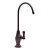 Westbrass D2033-NL-12 10" Classic 1-Lever Handle Cold Water Dispenser Faucet, Oil Rubbed Bronze view 1