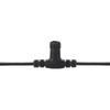 Alpine Corporation 50-Foot Quick-Connect Lighting Cable with 10 Sockets, Outdoor 14-Gauge Waterproof Landscape Light Extension Cord, 15m view 4