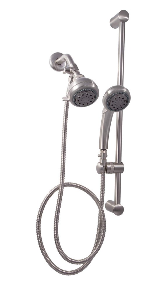 Mariner ll Brushed Nickel Shower Head Combination