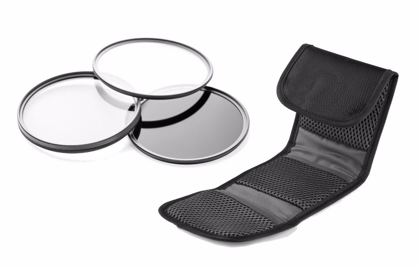 3 Piece Filter Set Compatible with Nikon Zoom Telephoto AF VR Zoom Nikkor 80-400mm f/4.5-5.6D ED (Multi-Coated & Multi-Threaded)