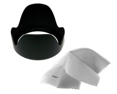 Pro Digital Lens Hood (Flower Design) (67mm) Compatible with Nikon D300s