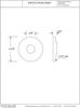 Westbrass D128-12 5/8" OD Low Pattern Sure Grip Flange view 3
