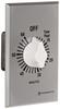 Intermatic FF360M 60-Minute Spring Loaded Wall Timer, Brushed Metal view 1