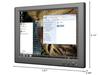 LILLIPUT Um-80/c/t 8" 4:3 LCD Monitor Touch Screen with USB Power On view 2