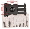 VideoSecu ML12B TV LCD Monitor Wall Mount Full Motion 15 inch Extension Arm Articulating Tilt Swivel for Most 19"-31" LED TV Flat Panel Screen with VESA 100x100, 75x75 1KX view 2