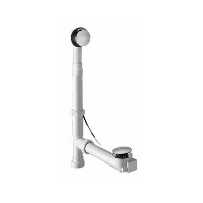 MOUNTAIN PLUMBING BDR20S27-2/IW Bath Leg Tub Drain, White